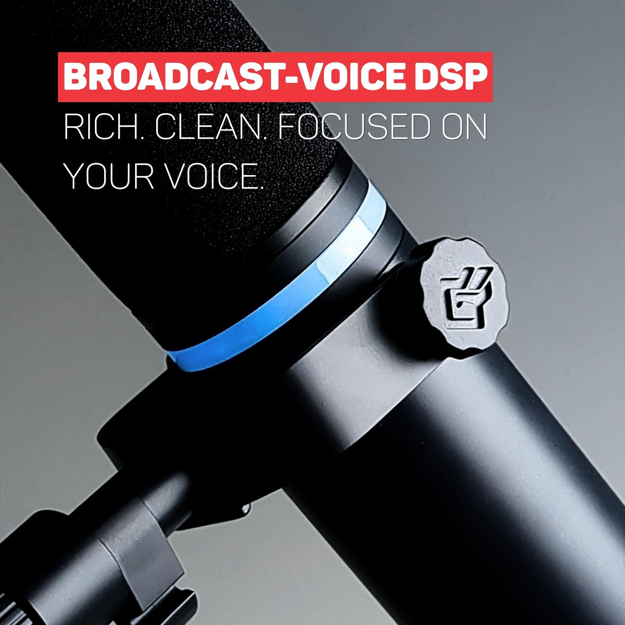 BEACN Mic 本体 USB Broadcast Dynamic Mic for Streaming, Gaming, and Podcasting