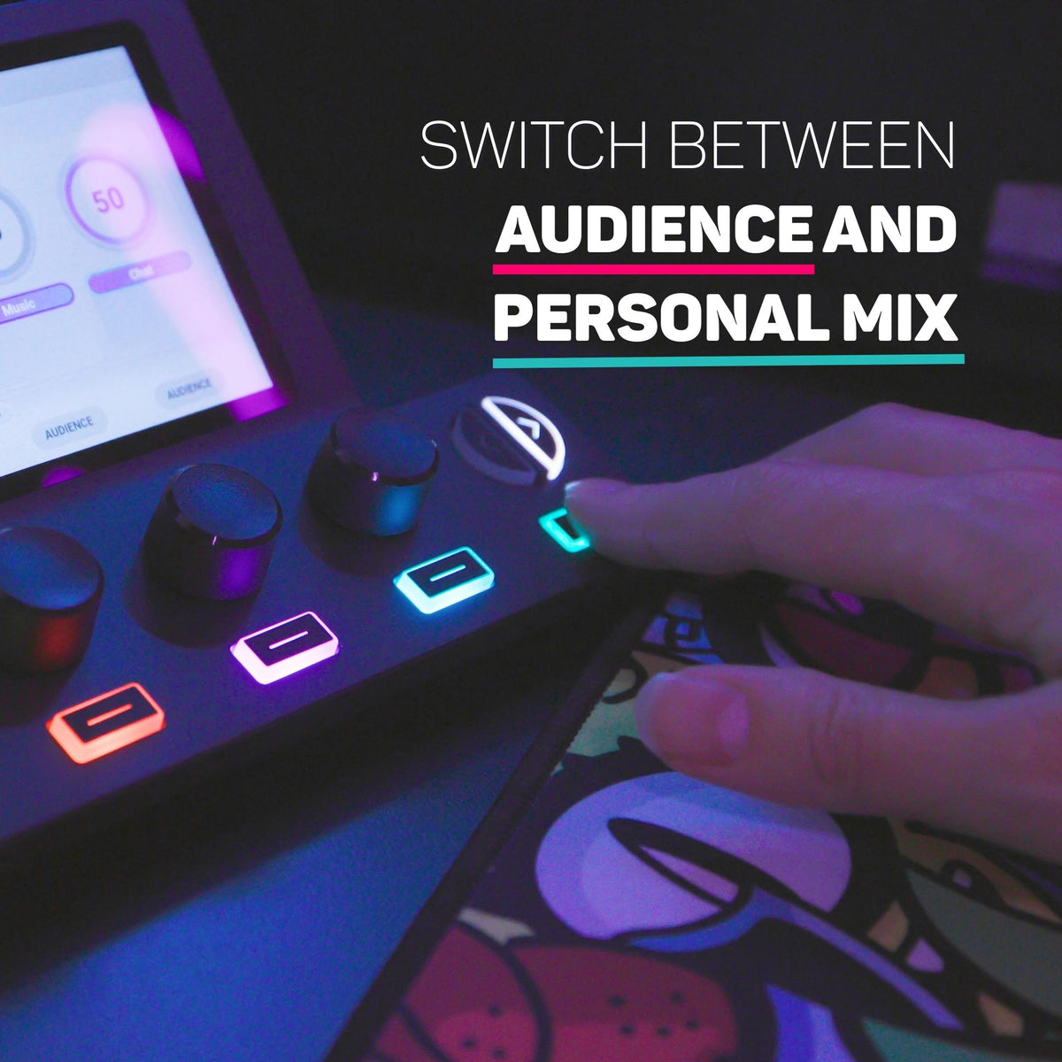 BEACN Mix Create - Audio Control for Streamers, Gamers and Podcasters