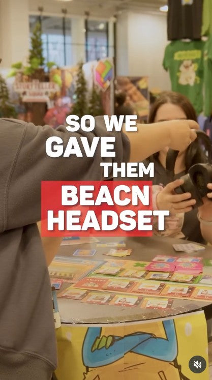 BEACN Headset at Pax East