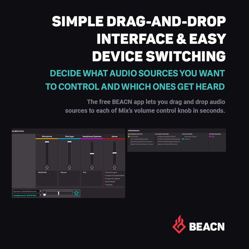 BEACN Mix - Easy Audio Control for Everyone